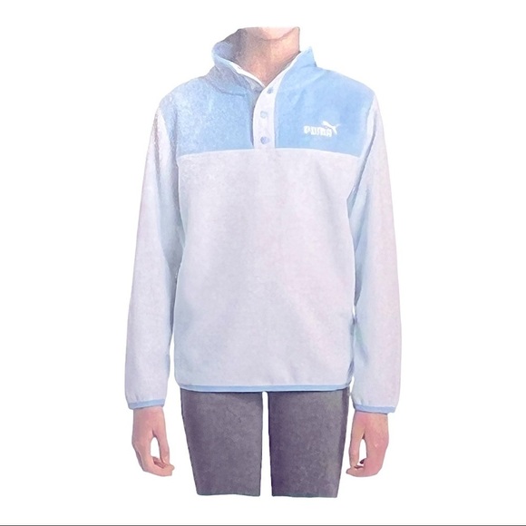 NEW Kids Puma Fleece Sweater | Size XL | 14/16 - Picture 1 of 5